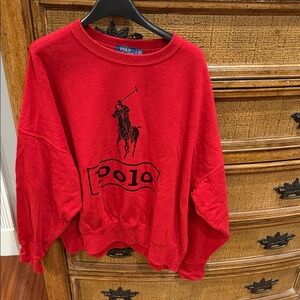 Polo by Ralph Lauren Red Women's Top